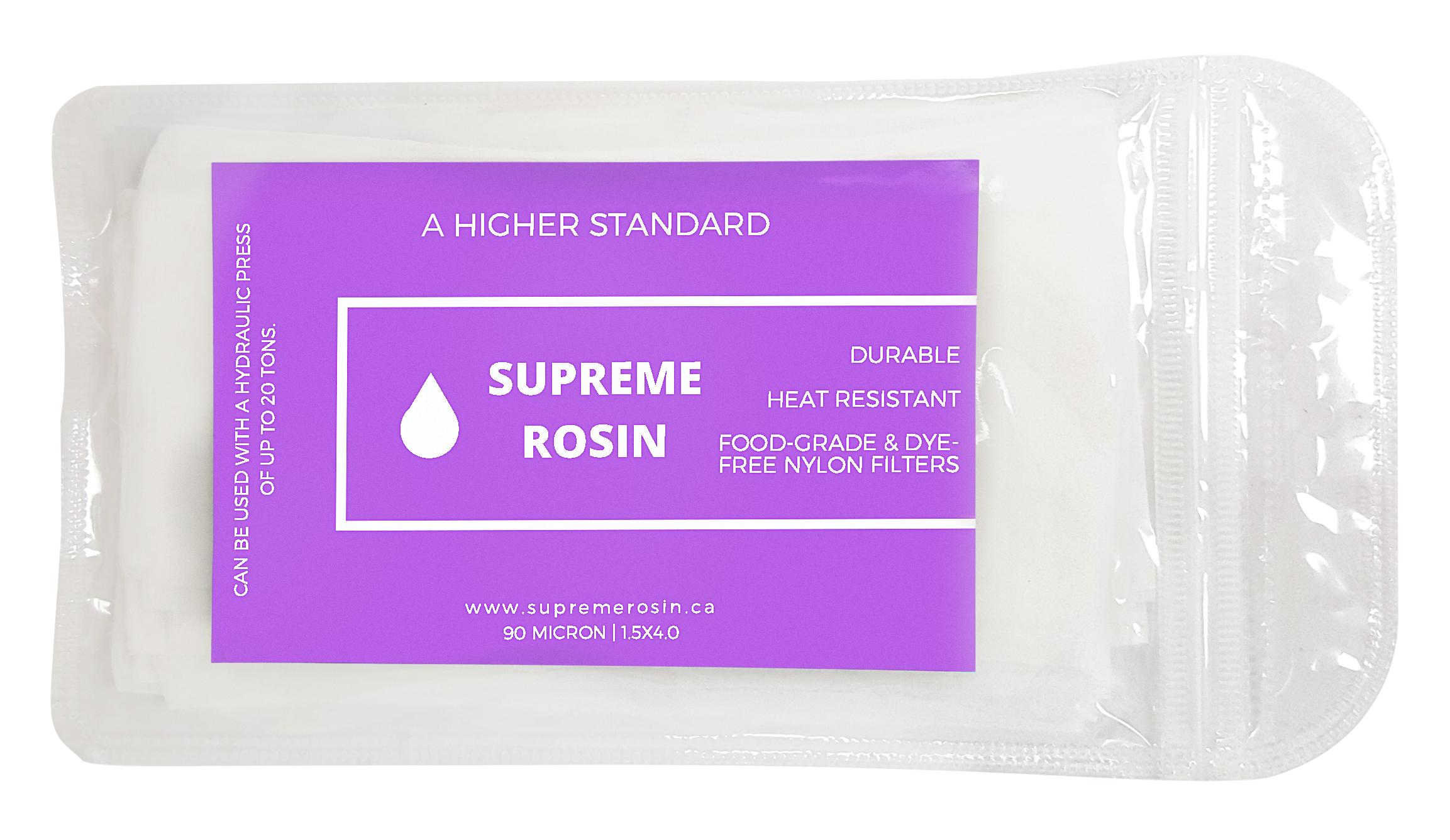 1.5 X 4.0 | Rosin Bags | All Microns Available